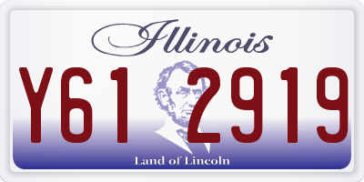 IL license plate Y612919