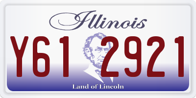 IL license plate Y612921