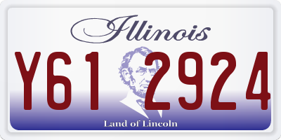 IL license plate Y612924