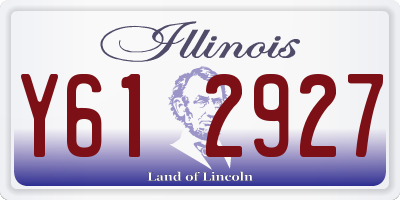 IL license plate Y612927