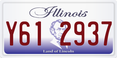 IL license plate Y612937