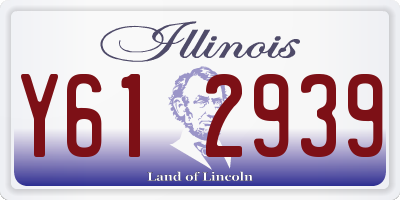 IL license plate Y612939