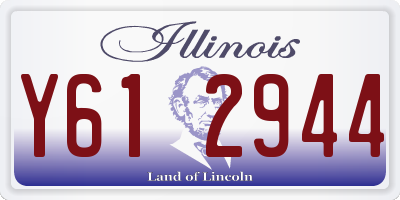 IL license plate Y612944