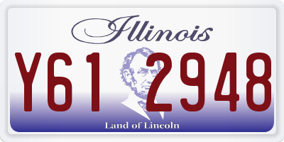 IL license plate Y612948