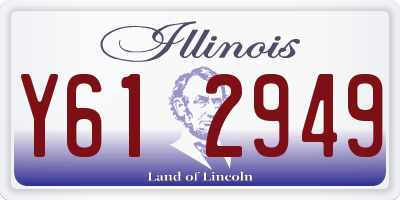 IL license plate Y612949