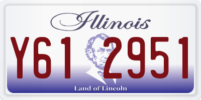 IL license plate Y612951