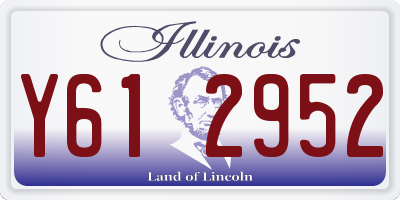 IL license plate Y612952