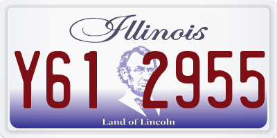 IL license plate Y612955