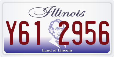 IL license plate Y612956