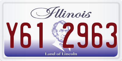 IL license plate Y612963