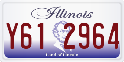 IL license plate Y612964