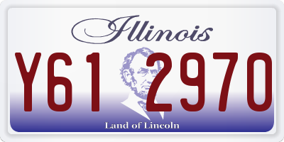 IL license plate Y612970