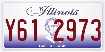 IL license plate Y612973