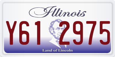 IL license plate Y612975
