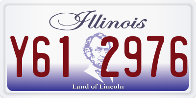 IL license plate Y612976