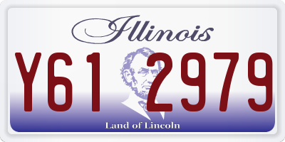 IL license plate Y612979