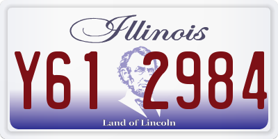 IL license plate Y612984