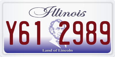 IL license plate Y612989