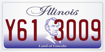 IL license plate Y613009