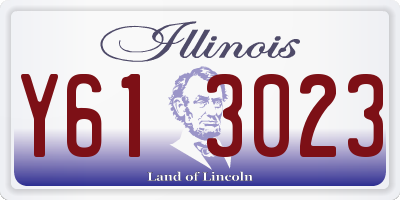 IL license plate Y613023
