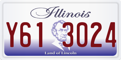 IL license plate Y613024