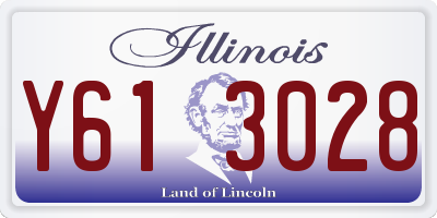 IL license plate Y613028