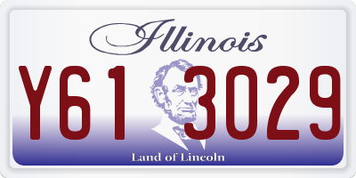 IL license plate Y613029