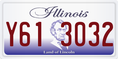 IL license plate Y613032