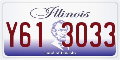 IL license plate Y613033