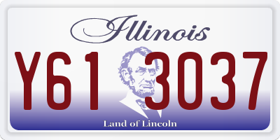 IL license plate Y613037
