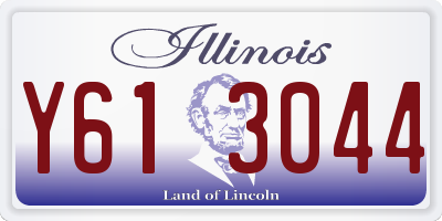 IL license plate Y613044