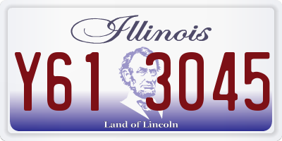 IL license plate Y613045