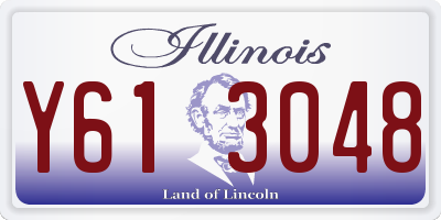 IL license plate Y613048