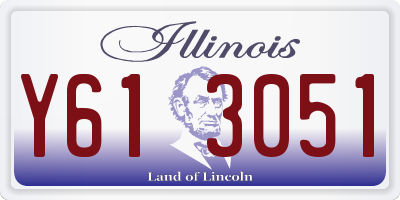 IL license plate Y613051