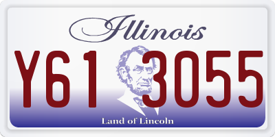 IL license plate Y613055