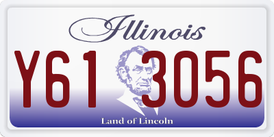 IL license plate Y613056