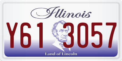 IL license plate Y613057