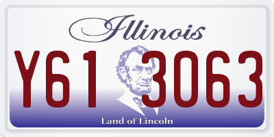 IL license plate Y613063