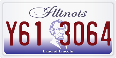 IL license plate Y613064