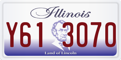 IL license plate Y613070