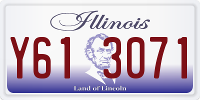 IL license plate Y613071