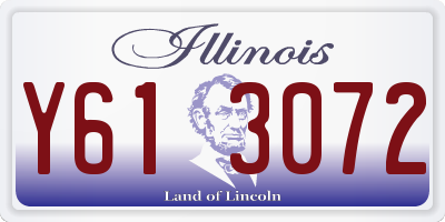IL license plate Y613072