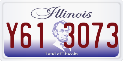 IL license plate Y613073