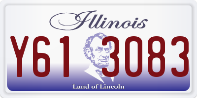 IL license plate Y613083