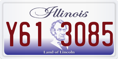 IL license plate Y613085