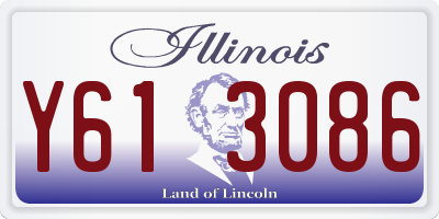 IL license plate Y613086