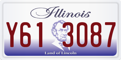 IL license plate Y613087