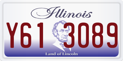 IL license plate Y613089