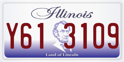 IL license plate Y613109