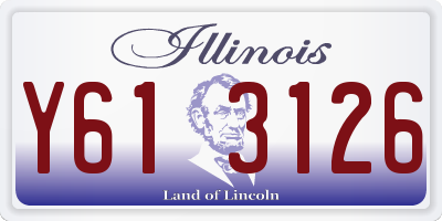 IL license plate Y613126